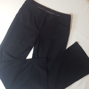 Express Editor Black Stretch Slacks Sz 0